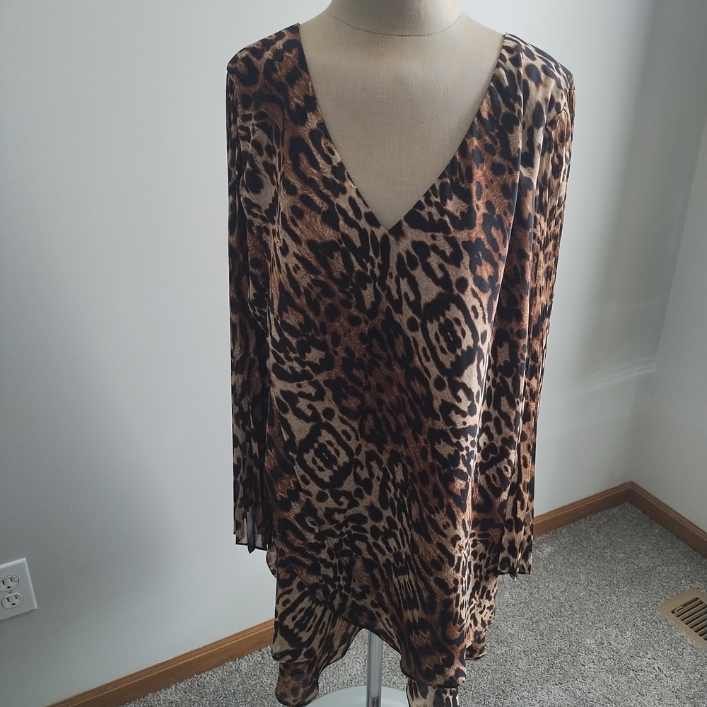 Hot in Hollywood Leopard Print Blouse
